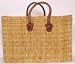 Moroccan Straw Summer Beach / Shopper / Tote Bag