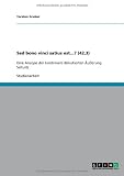Produkt-Bild: Sed bono vinci satius est...? (42,3): Eine Analyse der kontrovers diskutierten &Auml;u&szlig;erung Sallusts