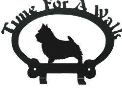Dog Leash Hook - Norwich Terrier (Time for a Walk)