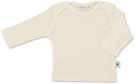 Silkbaby Puresilk Long Sleeve Underwear-Natural-000