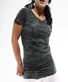 Alternative Women's Short Sleeve Burnout Tunic