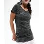 Alternative Women's Short Sleeve Burnout Tunic