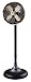  : Casablanca 1928F Zephair Floor Matte Black w/ Satin Brass Accents Floor Fan 14