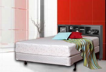 Prestige Memory Foam 10-Inch Firm Mattress by Atlantic Beds King Size with Foundation