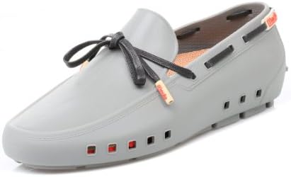 Mocks Grey Mocklite Driver Shoes-UK 8