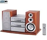 Electronics : [Bundle] MDX i95 DVD/DivX/USB Micro System + 3,5 mm stereo plug - 2 phono plugs