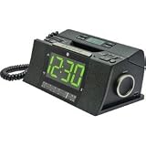 GE 29298FE1 Corded Bedroom Phone with CID/Radio/Alarm Clock (Black)