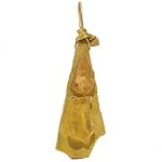Amber Pendant 02 Wire Wrapped Crystal Yellow Slab Nugget Healing Stone 3.5