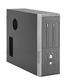 Desktop Gehäuse grau ATX + Micro ATX