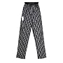 White Swan Chalkstripe Unisex Zip Front Chef Pant