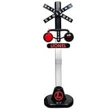 31zLEgGUEwL. SL160  Lionel Limited Edition Railroad Crossing Coin Bank   Signals Flash & Whistle Blows Each Time Coin is Inserted!