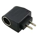Car Power DC to AC Inverter AC/DC Adapter Converter Charger 110-240V AC to 12V DC / Universal AC-DC Power Socket Adapter Converter - Use Car Chargers in 110V AC Wall Outlets