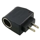 Car Power DC to AC Inverter AC/DC Adapter Converter Charger 110-240V AC to 12V DC / Universal AC-DC Power Socket Adapter Converter - Use Car Chargers in 110V AC Wall Outlets