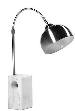 Modern ARCO TABLE LAMP - WHITE MARBLE
