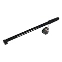 Fahrrad Luftpumpe, Fahrradpumpe, schwarz, ca. 40cm, BE-84306