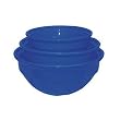 Emile Henry 3 Bowl Mixing Set, Azur (Blue)