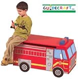 Fire Engine Toy Box