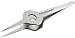 Tweezerman Wide Grip Point Tweezer Stainless Steel