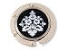 Finders Key Purse Hanger Black and White