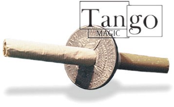 Imagen 1 de Cigarrillo a través de la moneda - œ$ Dos lados - Juego de Magia