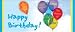 Gift Certificates - Birthday Balloons - 25/pk.