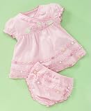 Guess - GUESS? Baby Girl Ruffled Rosebud Dress