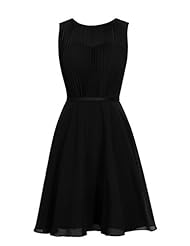 Short Sweetheart Chiffon Illusion Lace Pleated 2015 Bridesmaid Dress/Party Dress 