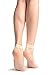 LissKiss Cream With Wine Leaves Socks Ankle High - Socks