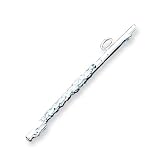 Sterling Silver Flute Charm with 20 inch Sterling Silver Chain