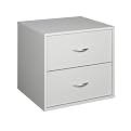 Closetmaid Cube with 2 Drawers White