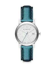Burberry BU9120 Watch City Ladies - White Dial Stainless Steel Case Quartz Movement