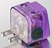 NEW! HIGH QUALITY AC POWER TRAVEL ADAPTER PLUG For use in USA US CANADA SOUTH NORTH AMERICA JAPAN TAIWAN THAILAND PHILIPPINES and more / WITH DUAL PLUG-IN PORTS! (WORKS AS TWO-ADAPTERS-IN-ONE!) / See Product Description for compatible countries