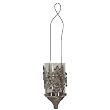 Lyon Hanging Metal Hurricane Votive Candle Holder