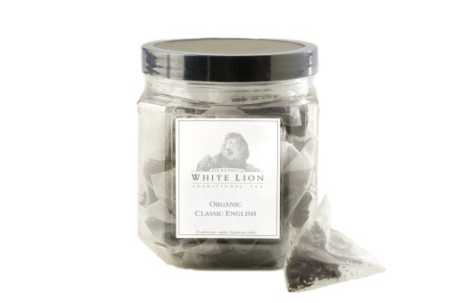 Organic Classic English 25 Ct Canister by White Lion Tea