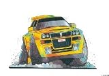 Review The Moneyman  / LANCIA INTERGRALE KOOLART image CERAMIC MUG 829
