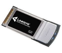 Linksys RangePlus Wireless Notebook Adaptor