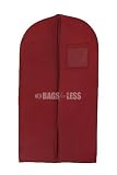 New Breathable 40 Suit/dress Burgundy Garment Bags
