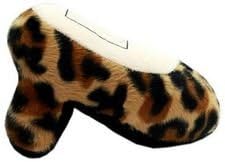 High Heel Squeaky Pet Toy Leopard