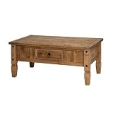 Corona Coffee Table with Drawer