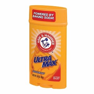 Arm & Hammer Ultramax Deodorant Solid, Active Sport 3 oz (Quantity of 7)