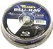 Traxdata Blu-Ray 25Gb 4x BD-R Blank Discs - White Inkjet Printable (10 Pack)