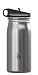 G2V Products 16.9-Ounce Stainless Steel Drinking Bottle with Flick Sports Lid with Straw