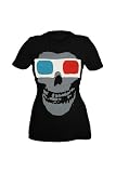 Misfits Crimson Ghost 3D Glasses Girls T-Shirt