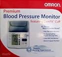 Omron Blood Pressure Monitor HEM-775 Premium Automatic with ComFit Cuff Patented IntelliSense® Technology - Detects Morning Hypertension