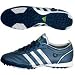 Adidas Telstar II TRX Astro Turf Trainers - Indigo/Metallic Silver/Rave Green - Kids - UK Size 5 Junior