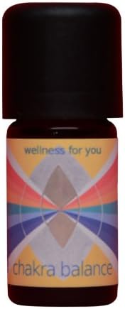 Chakra Balance Essential Oil Blend. True Botanical, 100% Pure And Natural, Undiluted, High Quality, Therapeutic Grade (Blend of: Lavender, Angelica, Frankincense, Galbanum, Ginger, Neroli, Patchouli, Rose, Sandalwood, St. John's Wort) - 5 ml