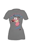 Courage The Cowardly Dog No Worries Girls T-Shirt Plus Size 3XL