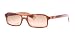 Dkny Dy4021 Brown / Cream / Honey Frame/Brown Gradient Lens Plastic Sunglasses