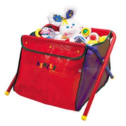 Fold Away Toy Box - Color Primary by Hoohobbers