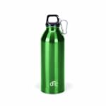 Design For Living 25-Ounce Stainless Steel Sports Bottle Clip, Green